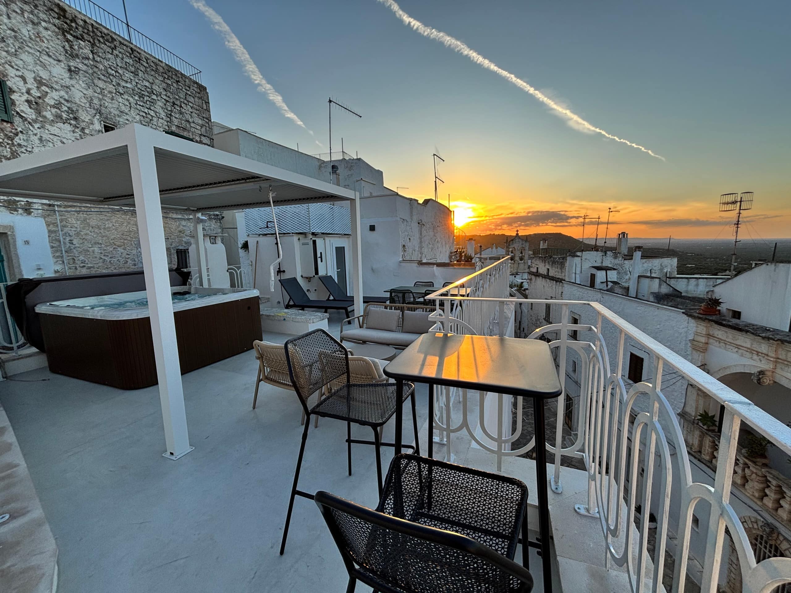 La terrazza di Lefkó a Ostuni
